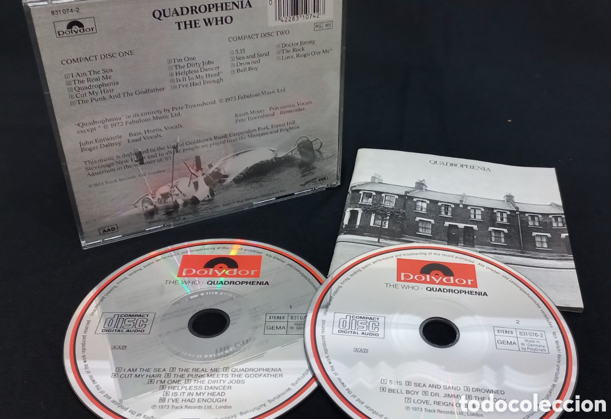 CDs de m&uacute;sica: THE WHO. QUADROPHENIA (2 CDs) - Foto 3