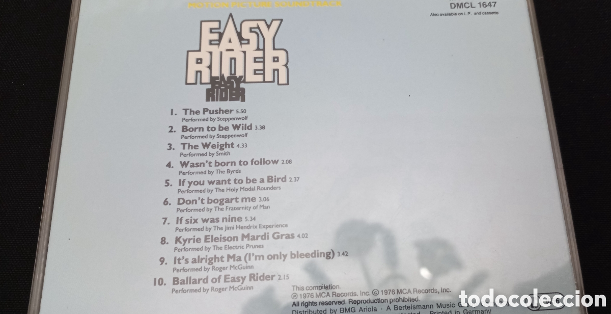 CDs de m&uacute;sica: B.S.O EASY RIDER - Foto 3