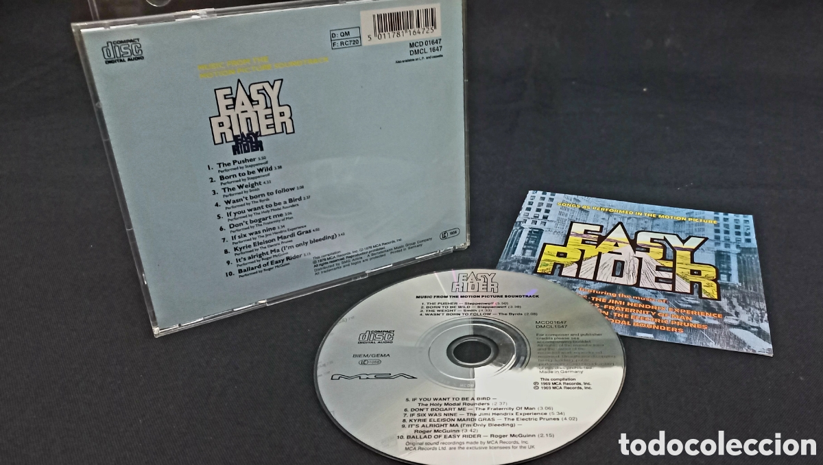 CDs de m&uacute;sica: B.S.O EASY RIDER - Foto 4