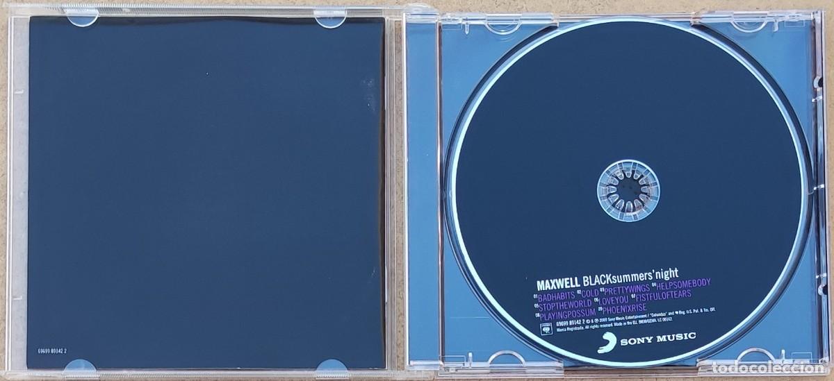CDs de m&uacute;sica: MAXWELL - BLACK SUMMERS NIGHT (CD) 2009 - 9 TEMAS - Foto 2
