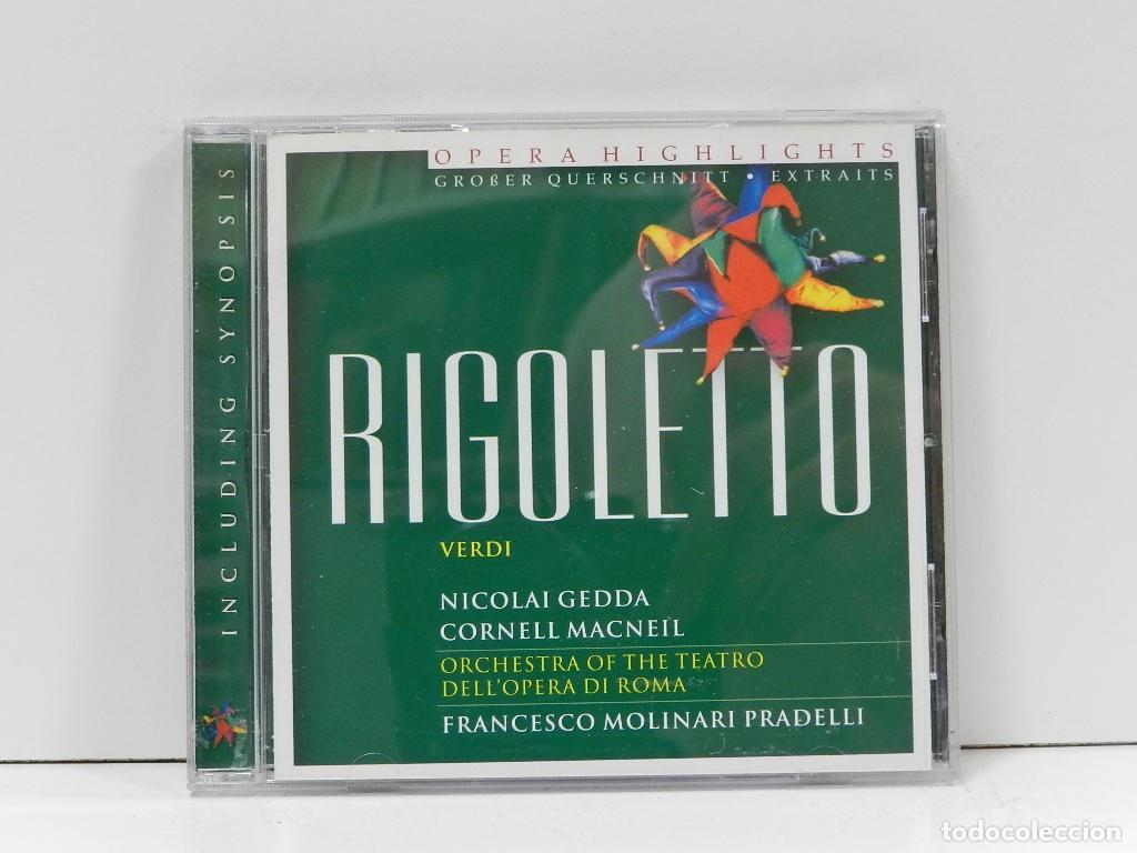 CDs de m&uacute;sica: DISCO CD. Verdi &ndash; Rigoletto. COMPACT DISC. - Foto 1