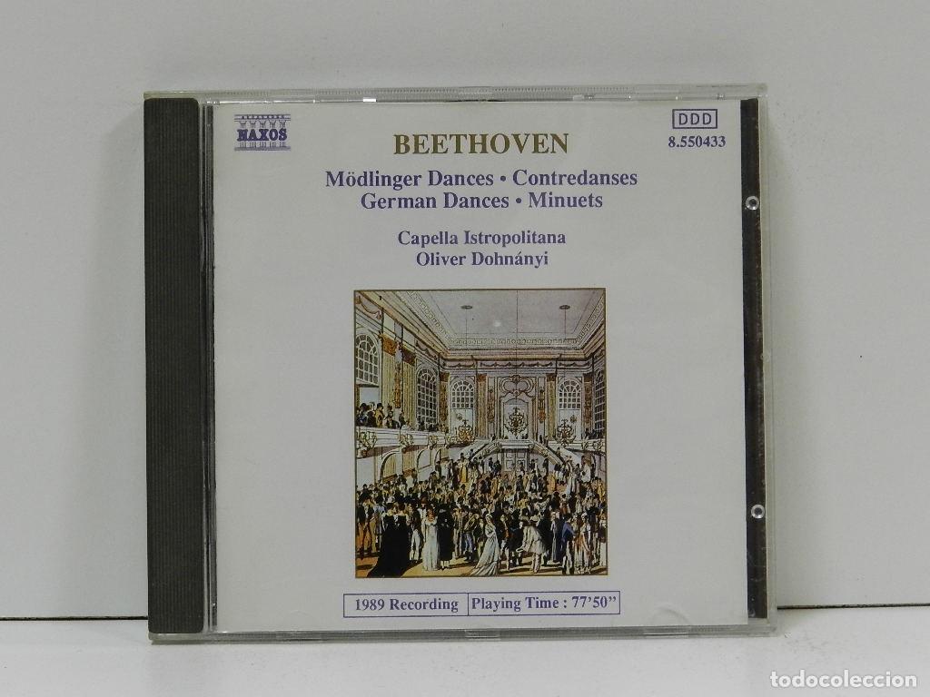 CDs de m&uacute;sica: DISCO CD. Beethoven &ndash; M&ouml;dlinger Dances / Contredanses / German Dances / Minuets. COMPACT DISC. - Foto 1