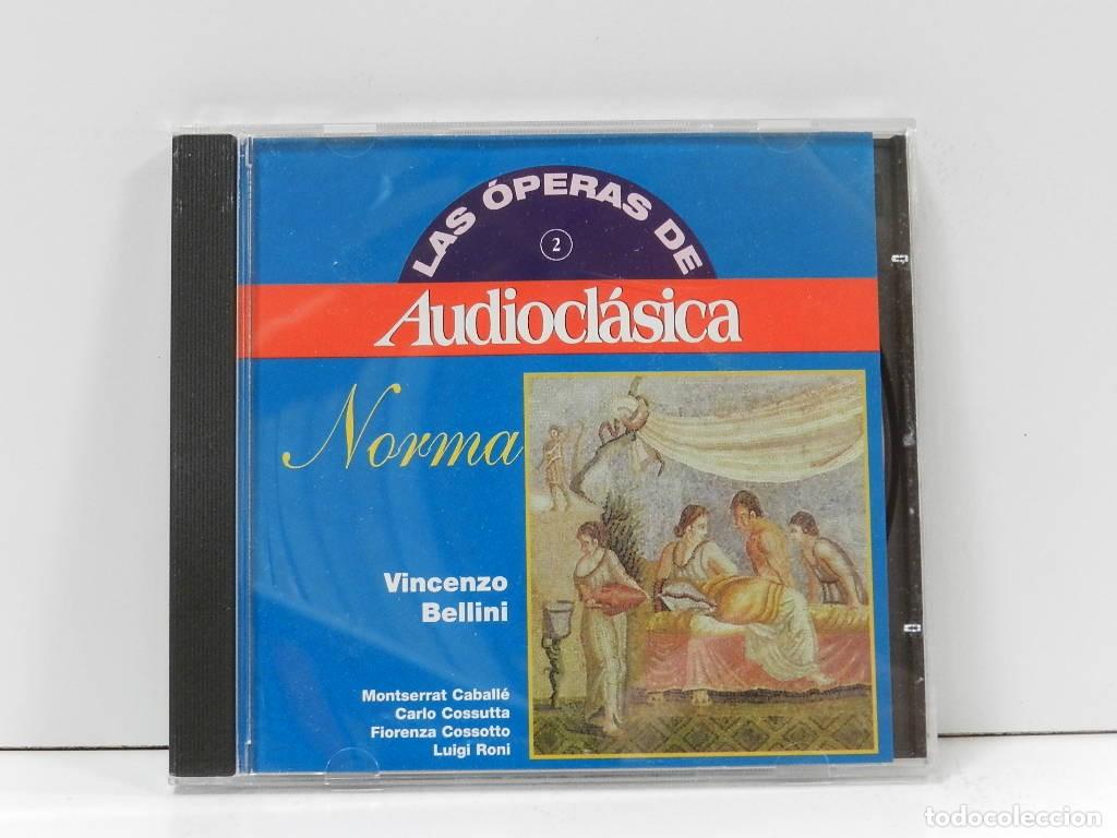 CDs de m&uacute;sica: DISCO CD. Las Operas de Audiocl&aacute;sica - Norma. COMPACT DISC. - Foto 1