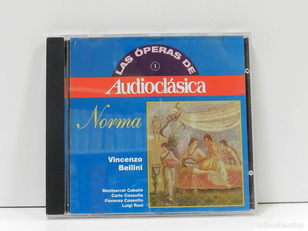 CDs de m&uacute;sica: DISCO CD. Las Operas de Audiocl&aacute;sica - Norma. COMPACT DISC. - Foto 1