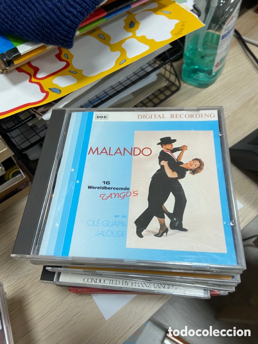 CDs de M&uacute;sica: CAJACD1 Cd MALANDO 16 Wereldberoemde tangos