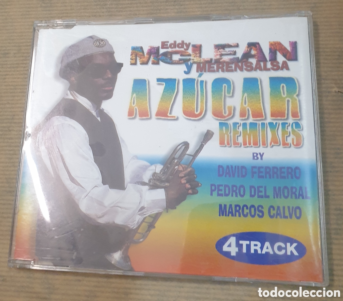 CDs de m&uacute;sica: Eddy McLean y merensalsa - azucar remixes. Cd single - Foto 1