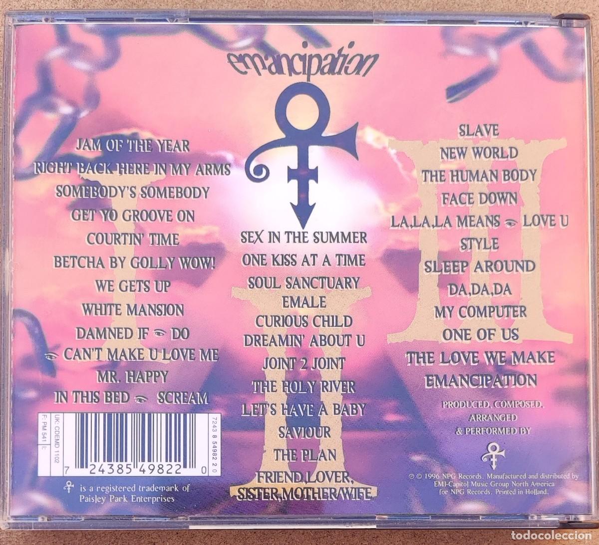 CDs de m&uacute;sica: PRINCE - EMANCIPATION (3CD) 1996 - NPG RECORDS - Foto 4