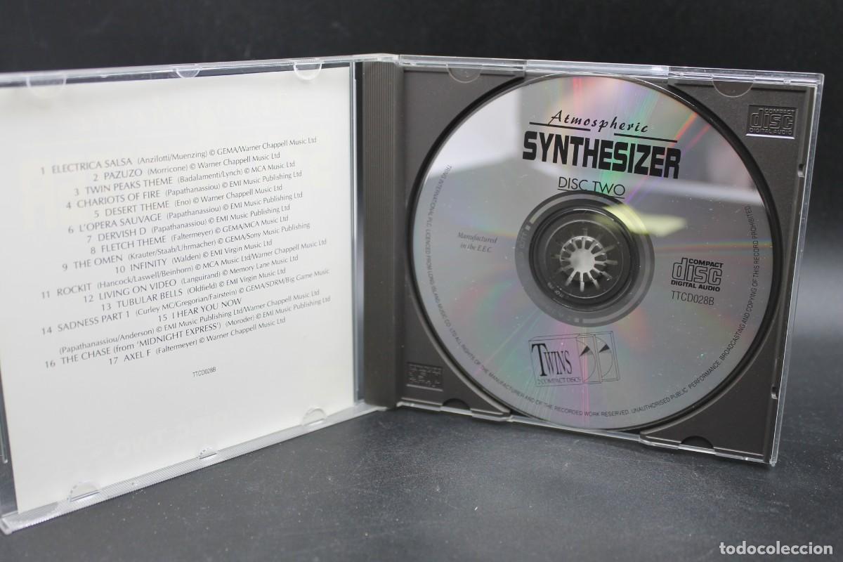 CDs de m&uacute;sica: CD ATMOSPHERIC SYNTHESIZER DISC TWO - Foto 2