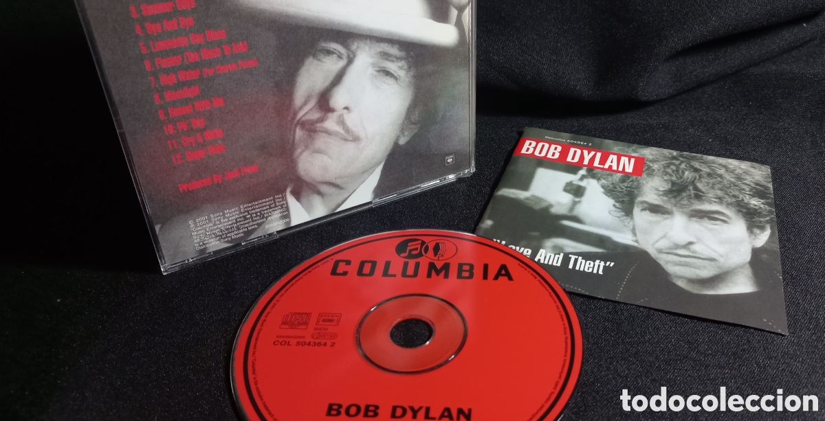 CDs de m&uacute;sica: BOB DYLAN. LOVE AND THE THEFT - Foto 1