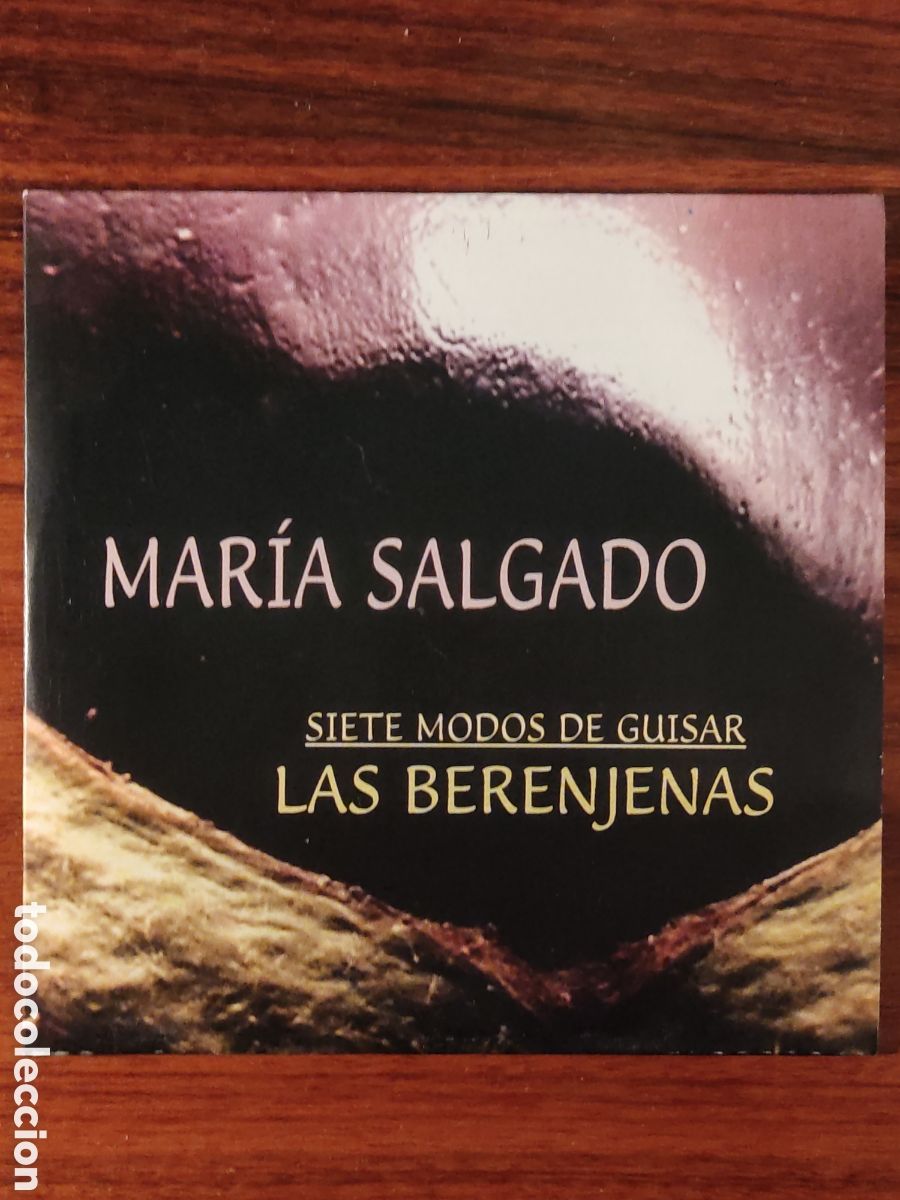 CDs de m&uacute;sica: CD Mar&iacute;a Salgado. Siete modos de guisar las berenjenas. - Foto 1