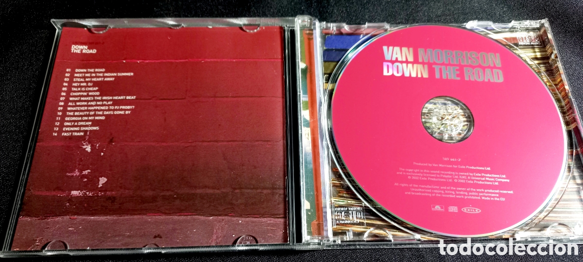 CDs de m&uacute;sica: VAN MORRISON. DOWN THE ROAD - Foto 3