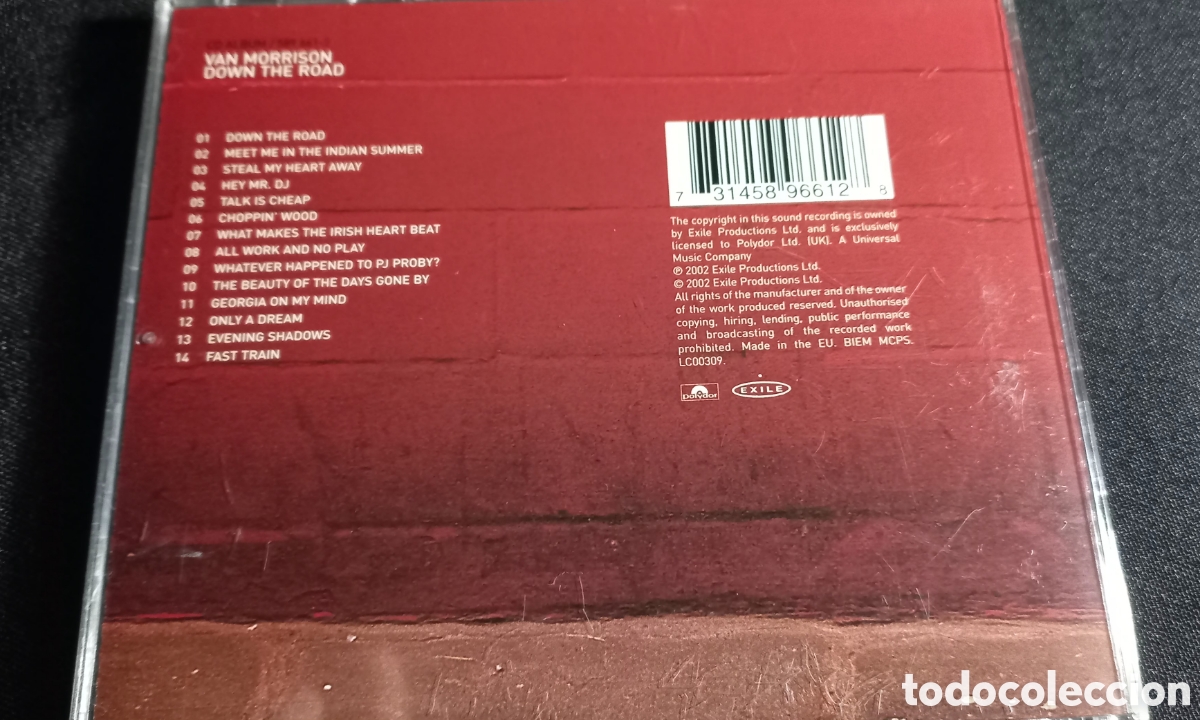 CDs de m&uacute;sica: VAN MORRISON. DOWN THE ROAD - Foto 4