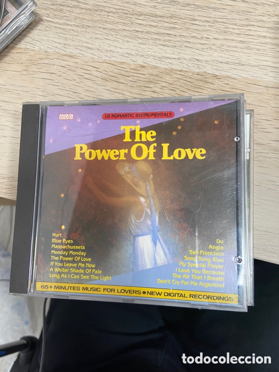 CDs de M&uacute;sica: CAJACD1 Cd (16 ROMANTIC INSTRUMENTALS The Power Of Love