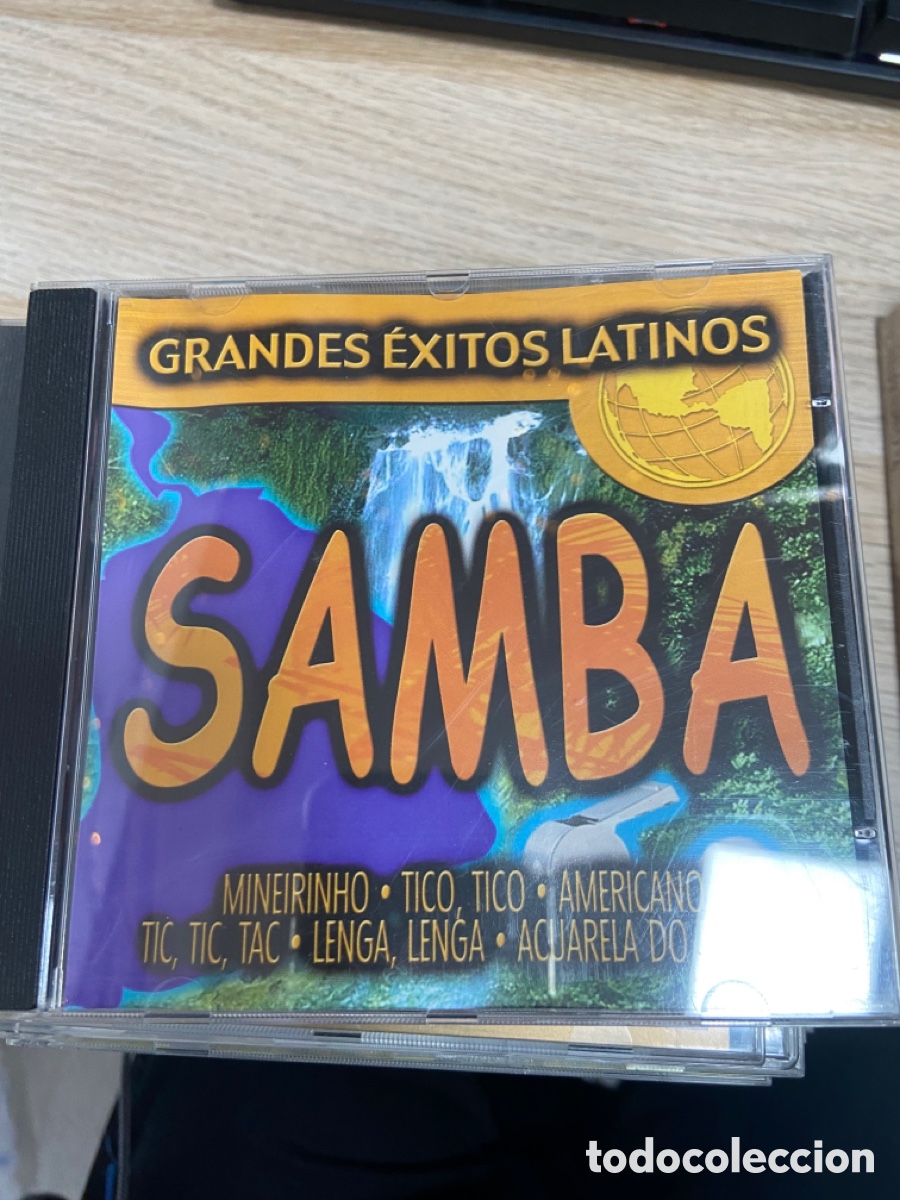 CDs de m&uacute;sica: CAJACD1 Cd samba GRANDES &Eacute;XITOS LATINOS - Foto 1