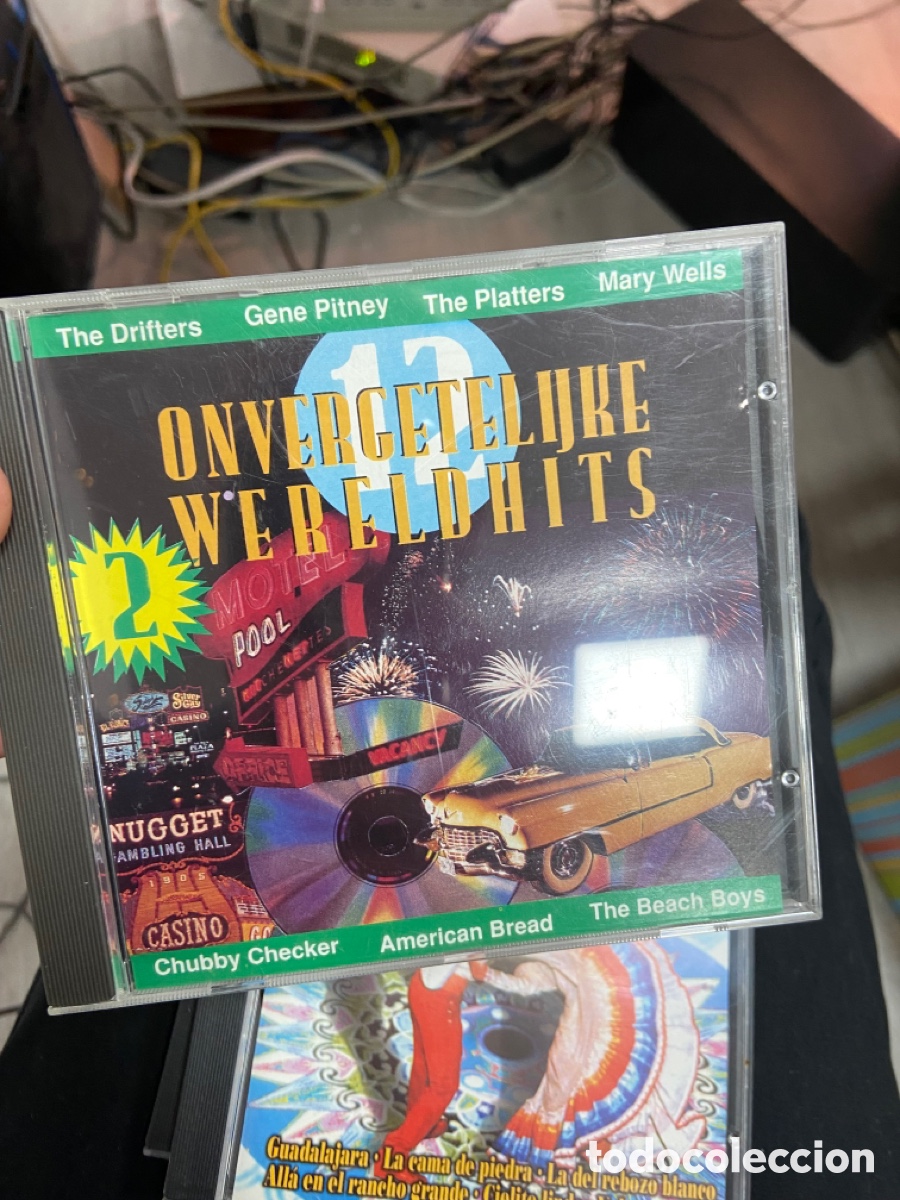 CDs de M&uacute;sica: CAJACD1 Cd ONVERGETELIJKE wereldhits - 2