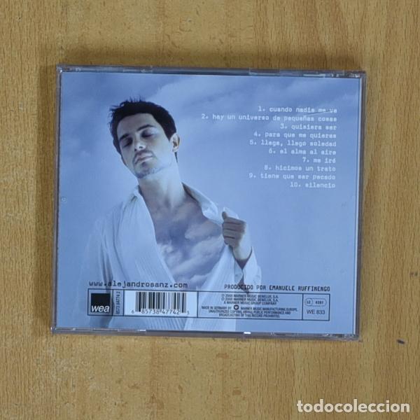 CDs de m&uacute;sica: ALEJANDRO SANZ - EL ALMA AL AIRE - CD - Foto 2