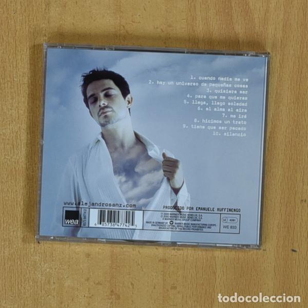 CDs de m&uacute;sica: ALEJANDRO SANZ - EL ALMA AL AIRE - CD - Foto 2
