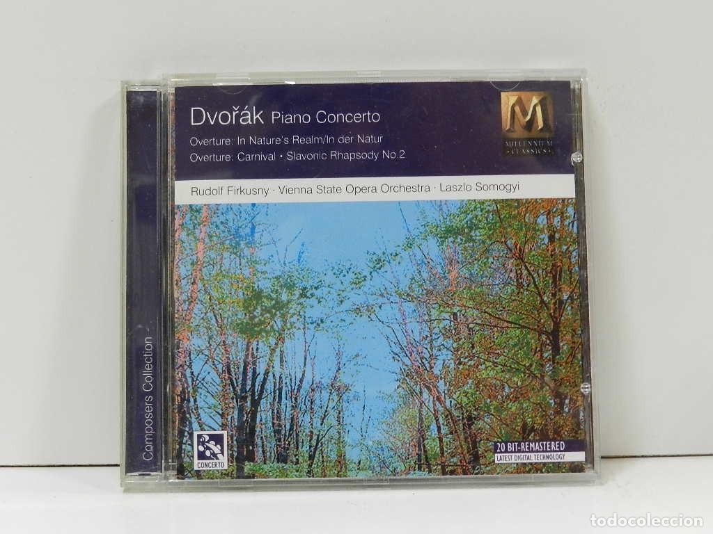 CDs de m&uacute;sica: DISCO CD. Dvoř&aacute;k &ndash; Piano Concerto / Ouvertures. COMPACT DISC. - Foto 1