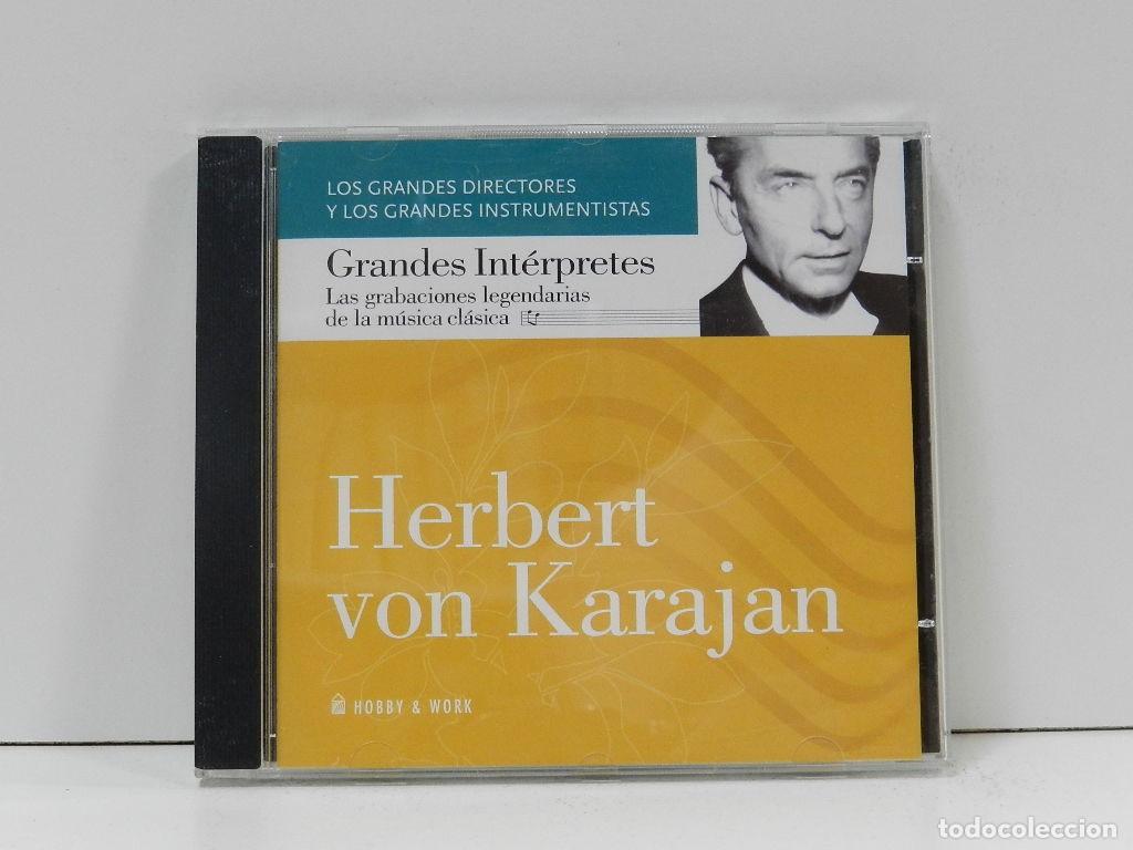 CDs de m&uacute;sica: DISCO CD. Herbert Von Karajan &ndash; Grandes Int&eacute;rpretes. COMPACT DISC. - Foto 1