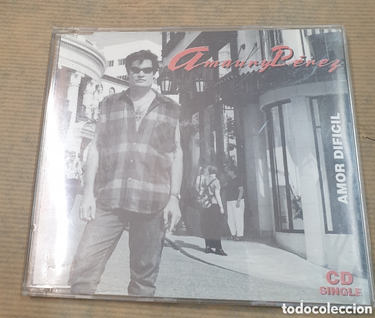 CDs de m&uacute;sica: Amaury P&eacute;rez - amor dificil. Cd single - Foto 1