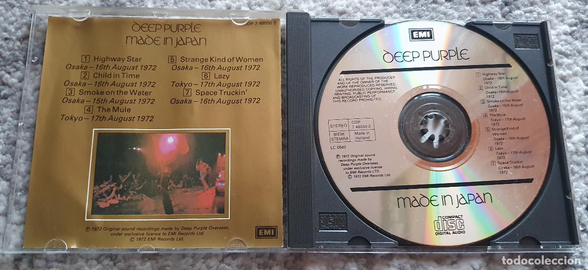 CDs de m&uacute;sica: Deep Purple - Made In Japan CD - Foto 3
