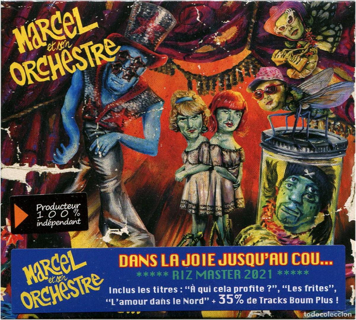 CDs de Musique: Marcel Et Son Orchestre - Dans La Joie Jusqu'au Cou... - CD France 2021 - At(h)ome &lrm;- Precintado
