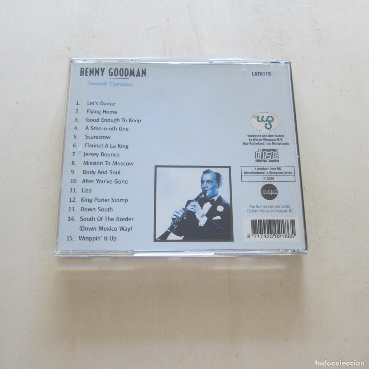 CDs de m&uacute;sica: SMOOTH OPERATOR - BENNY GOODMAN (MAPS) CD - Foto 2