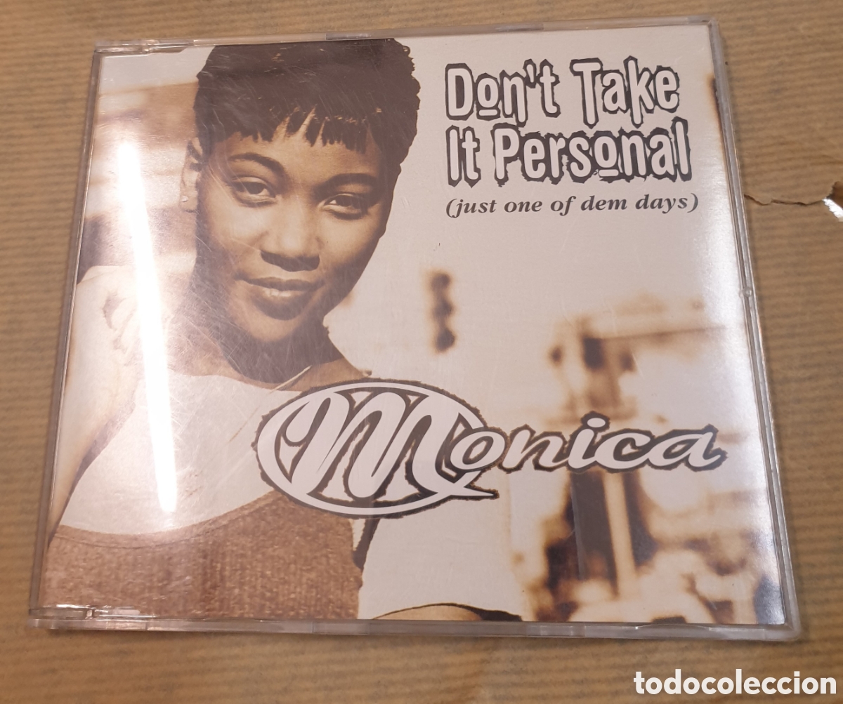 CDs de m&uacute;sica: Monica - dont take it personal. Cd single - Foto 1