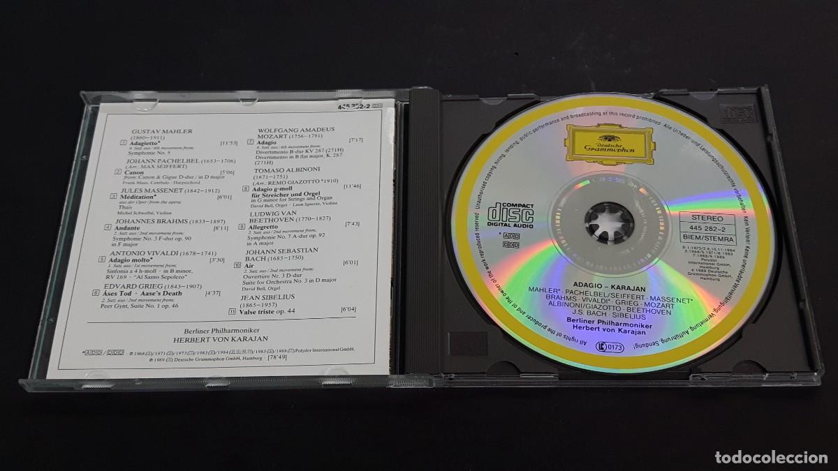 CDs de m&uacute;sica: CD ADAGIO - KARAJAN - Foto 2