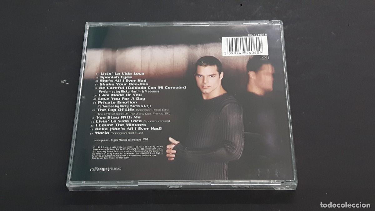 CDs de m&uacute;sica: CD RICKY MARTIN - 1999 - Foto 3