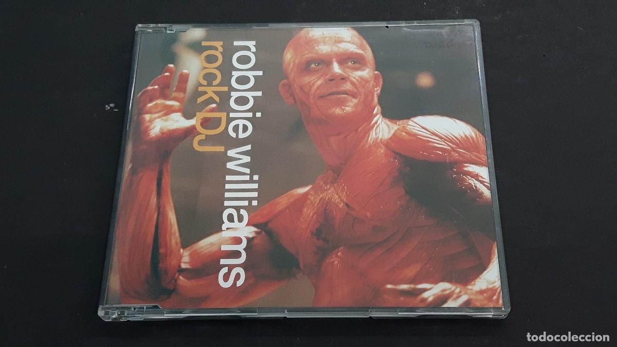 CDs de m&uacute;sica: CD SINGLE - ROBBIE WILLIAMS - ROCK DJ - 2000 - Foto 1