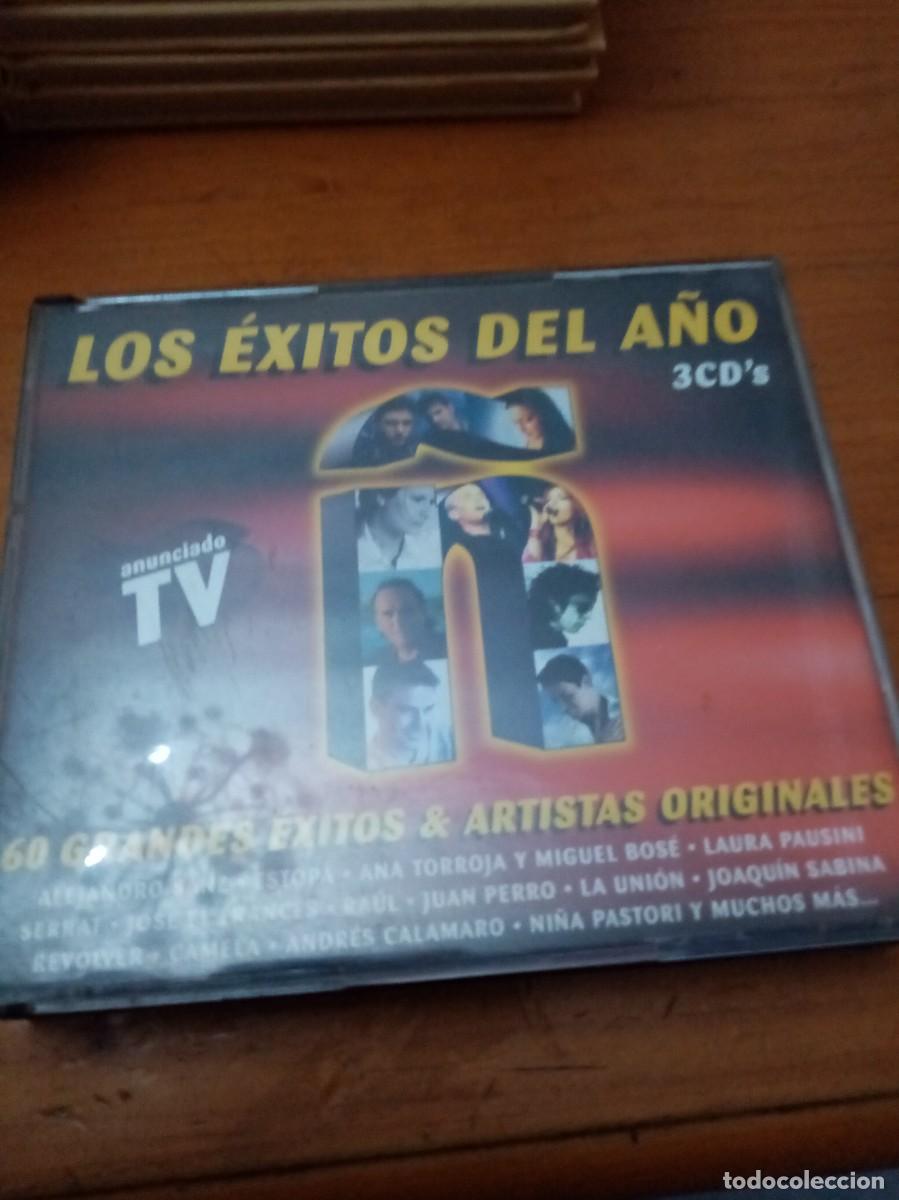CDs de m&uacute;sica: LOS EXITOS DEL A&Ntilde;O. 3 CD&acute;S. C21CD - Foto 1