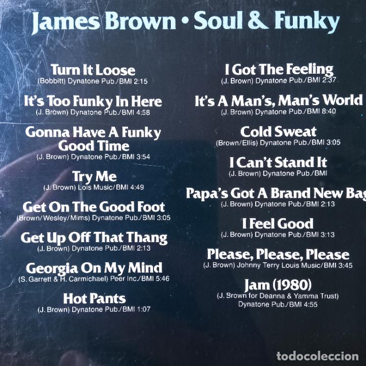 CDs de m&uacute;sica: JAMES BROWN - SOUL & FUNKY - CD. - Foto 2