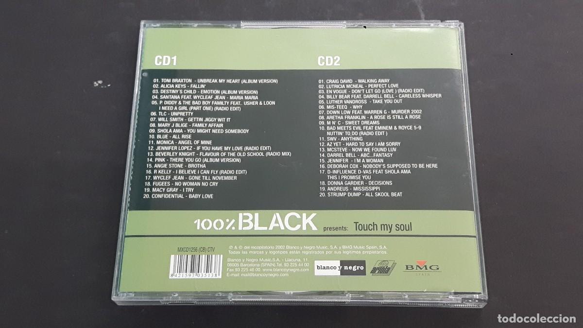 CDs de m&uacute;sica: 2CD 100% BLACK - SEXTO VOLUMEN - 2002 - Foto 4