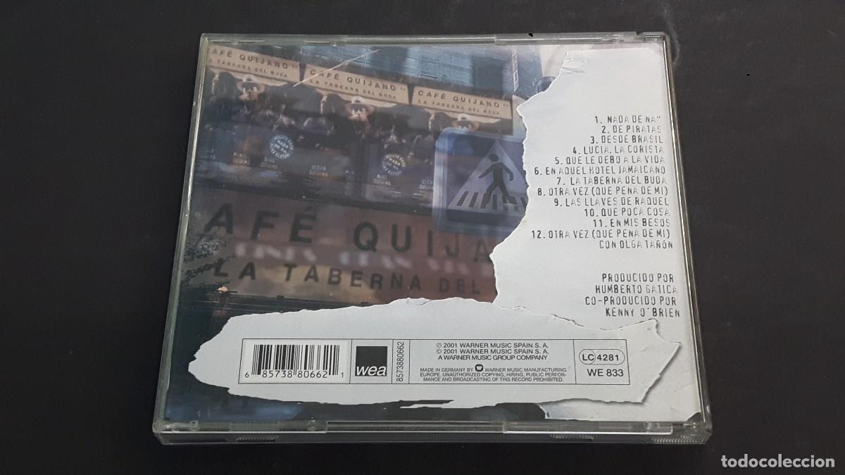 CDs de m&uacute;sica: CD CAF&Eacute; QUIJANO - EN LA TABERNA DEL BUDA - 2001 - Foto 3