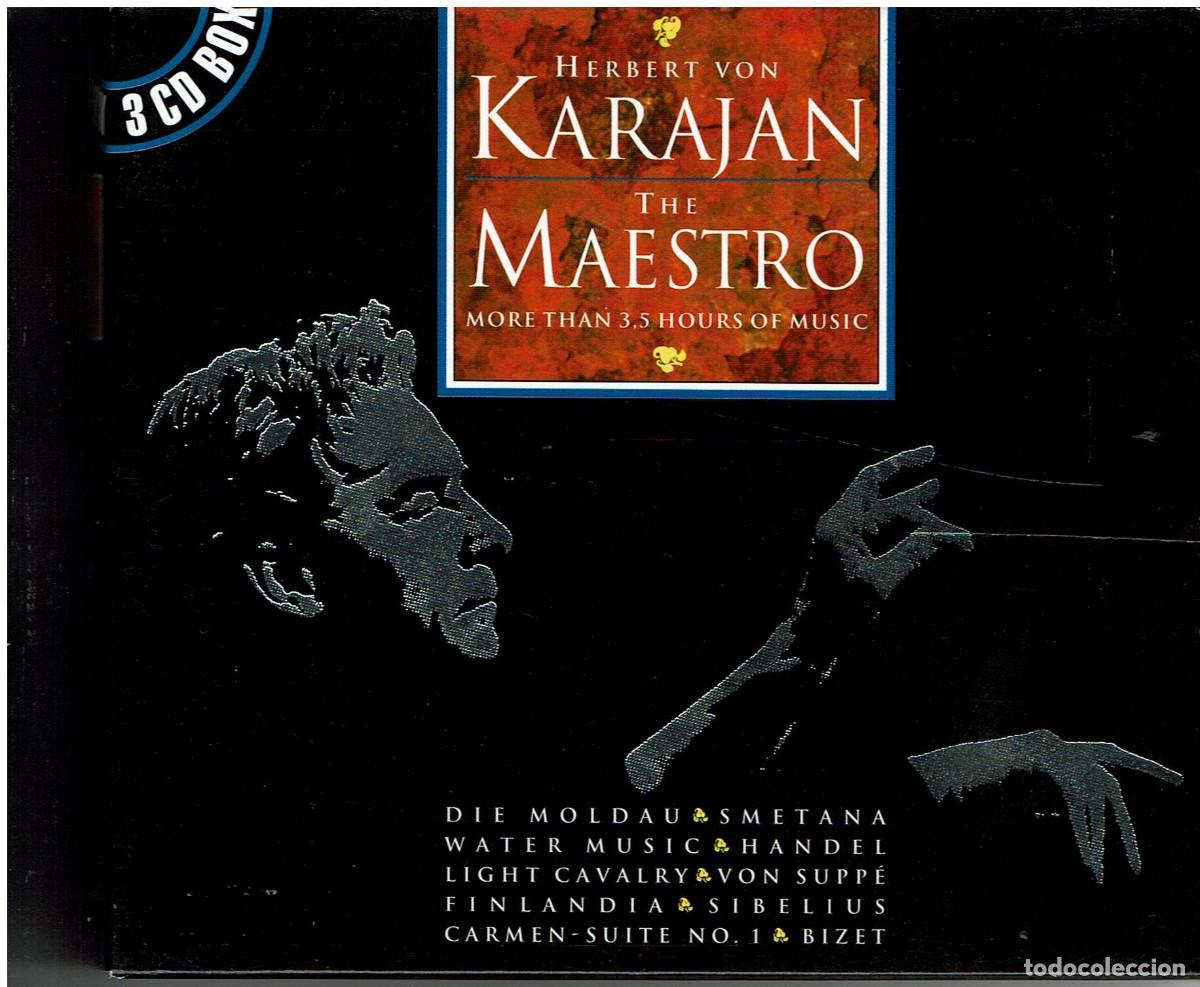 CDs de m&uacute;sica: Karajan, maestro. Triple CD VV - Foto 1