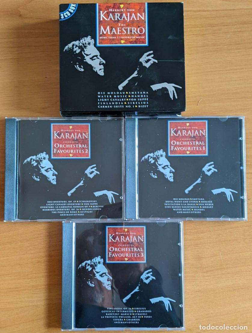 CDs de m&uacute;sica: Karajan, maestro. Triple CD VV - Foto 3