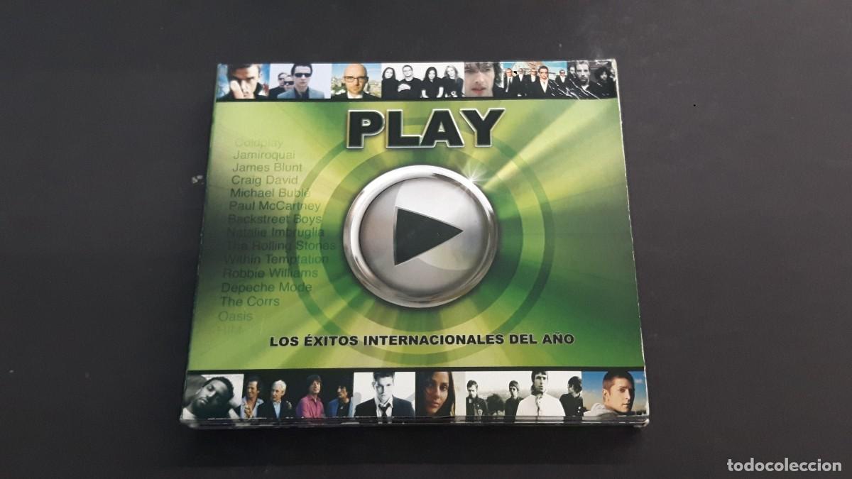 CDs de m&uacute;sica: 2 CD PLAY - LOS &Eacute;XITOS INTERNACIONALES DEL A&Ntilde;O - 2005 - Foto 1