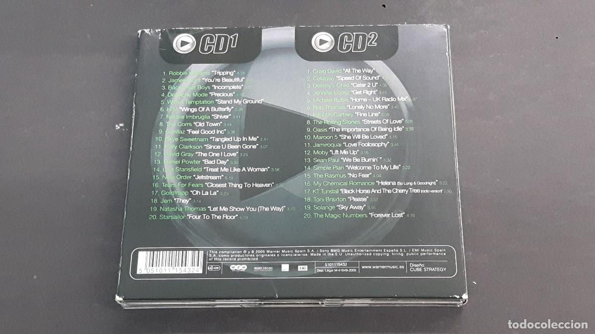 CDs de m&uacute;sica: 2 CD PLAY - LOS &Eacute;XITOS INTERNACIONALES DEL A&Ntilde;O - 2005 - Foto 3
