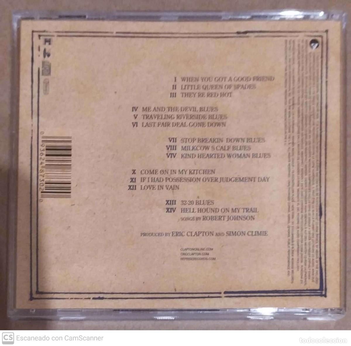 CDs de m&uacute;sica: ERIC CLAPTON (ME AND MR JOHNSON) CD 2004 - Foto 2