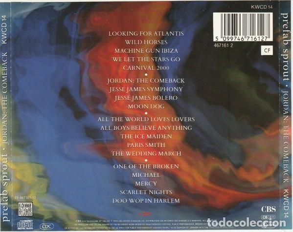 CDs de m&uacute;sica: PREFAB SPROUT / Jordan: The Comeback (1990) CD - Foto 2