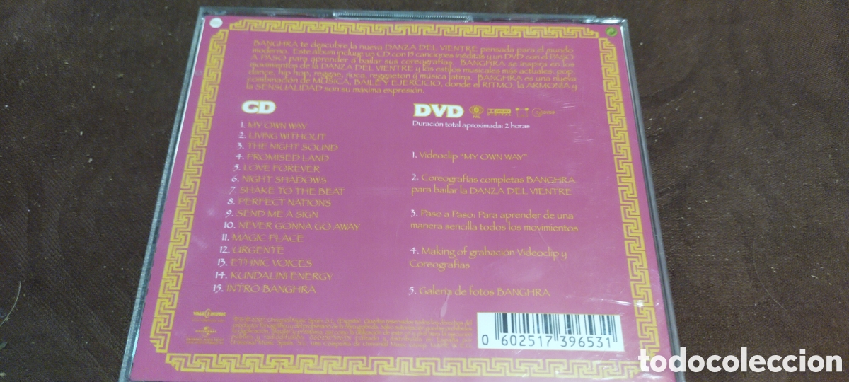 CDs de m&uacute;sica: Banghra la danza del vientre cd DVD - Foto 2