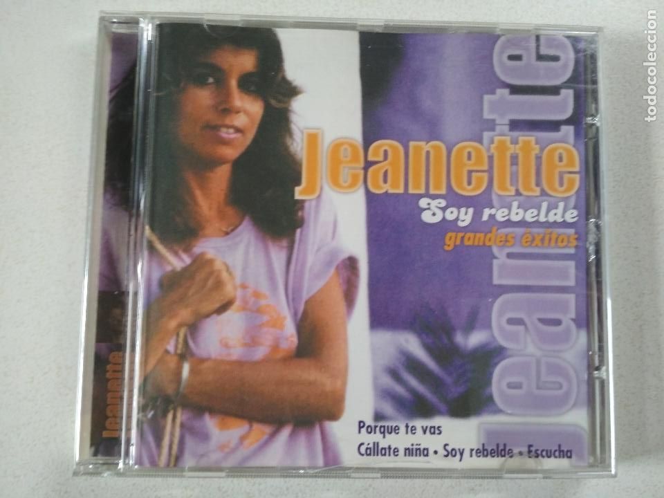 CDs de m&uacute;sica: jeanette, soy rebelde , grandes exitos, 2001 - Foto 1