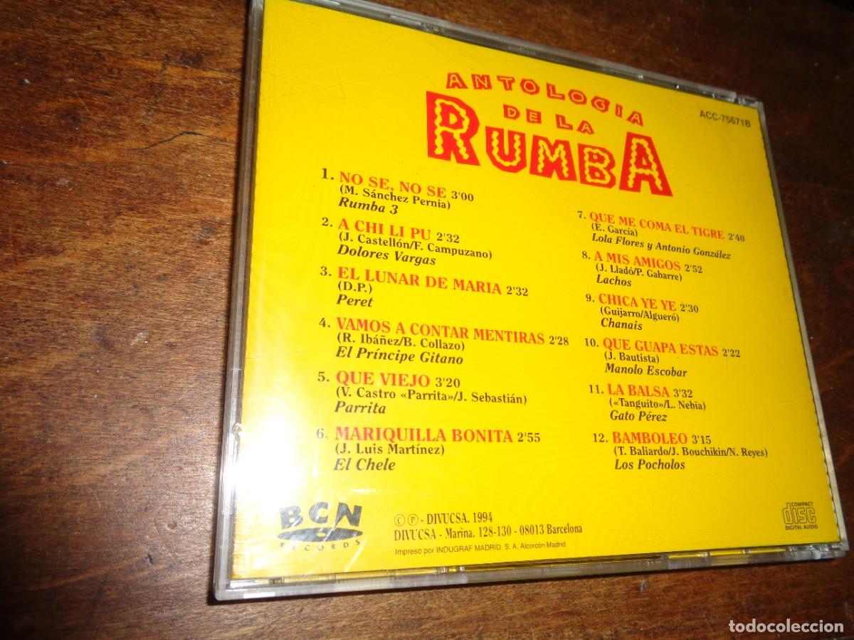 CDs de m&uacute;sica: ANTOLOGIA DE LA RUMBA. VOL. 2. CD. IMPECABLE - Foto 2
