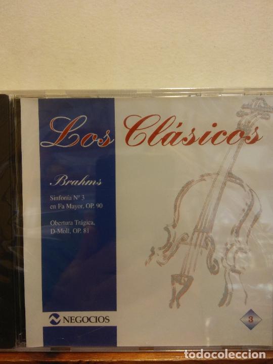 CDs de m&uacute;sica: CD. BRAHMS. LOS CL&Aacute;SICOS - Foto 1