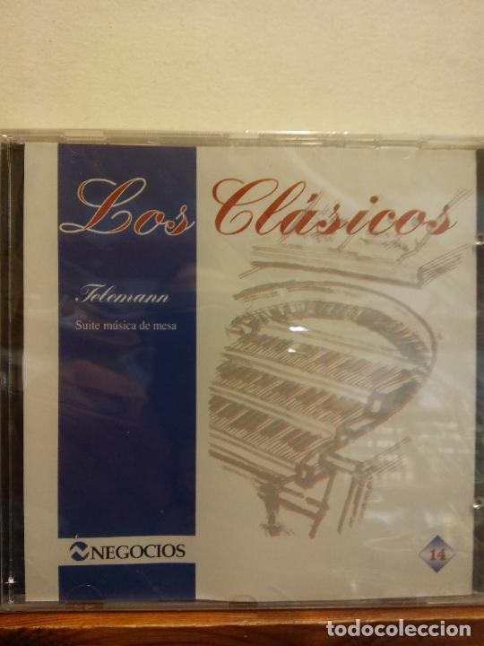CDs de m&uacute;sica: CD. TELEMANN. LOS CL&Aacute;SICOS - Foto 1