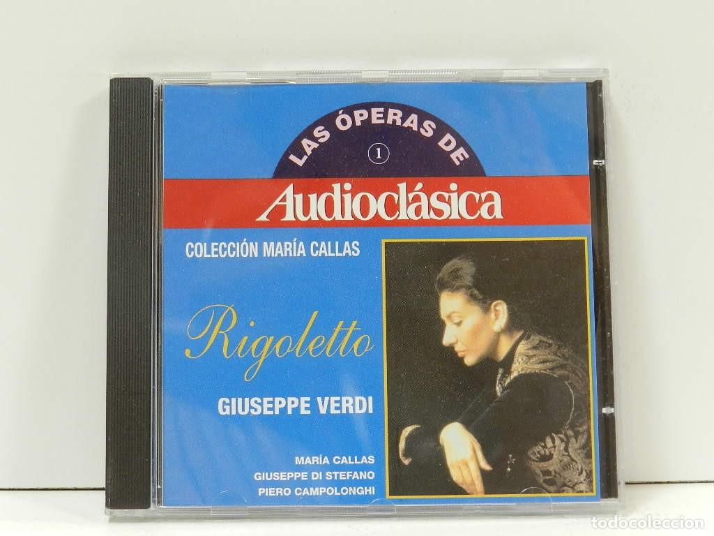 CDs de m&uacute;sica: DISCO CD. Las Operas de Audiocl&aacute;sica - Rigoletto. COMPACT DISC. - Foto 1