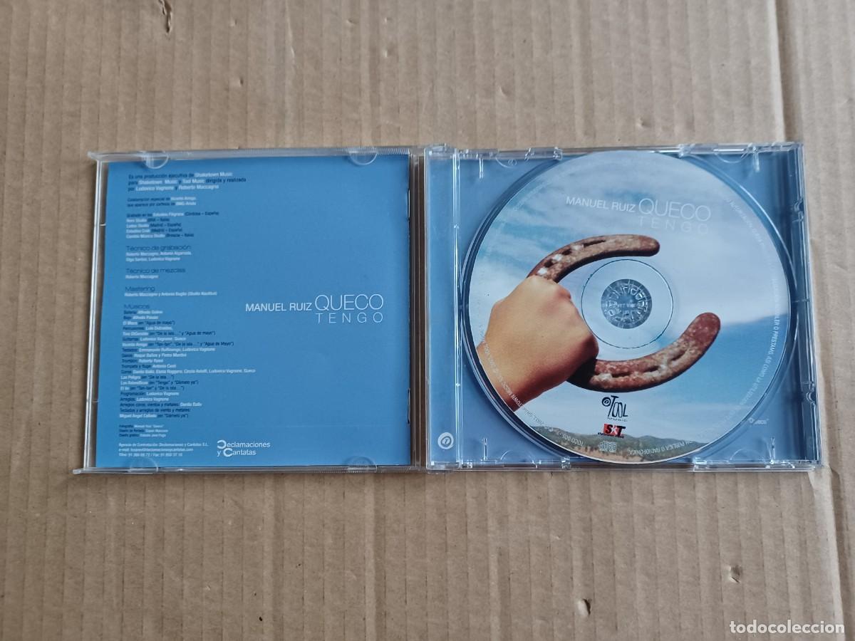 CDs de m&uacute;sica: MANUEL RUIZ - QUECO TENGO CD 2003 - Foto 2