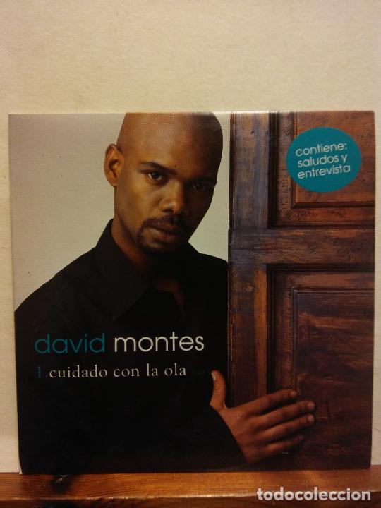 CDs de m&uacute;sica: CD. DAVID MONTES. CUIDADO CON LA OLA - Foto 1
