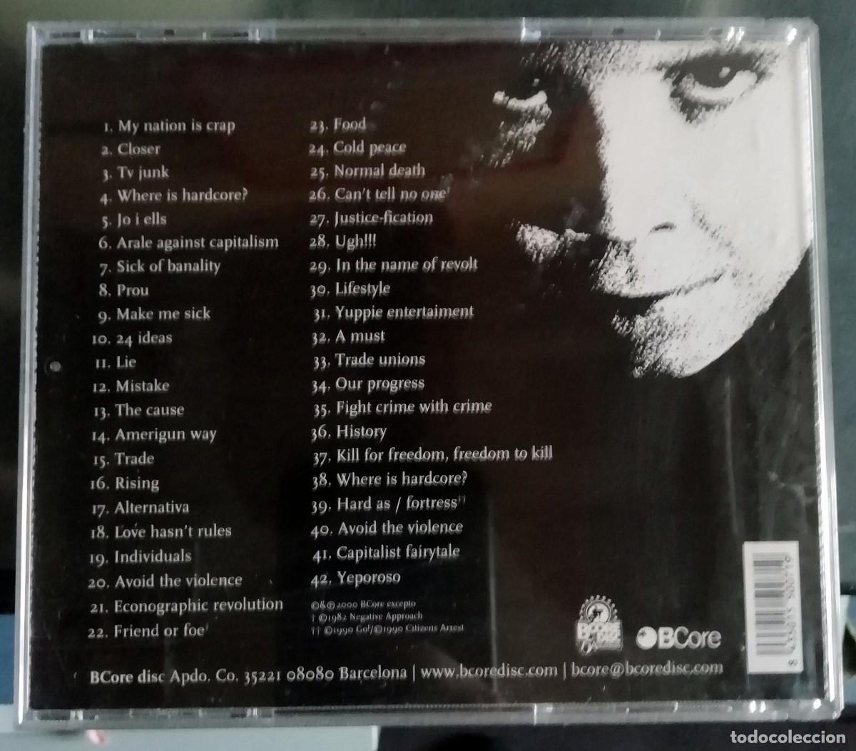 CDs de m&uacute;sica: 24 Ideas &lrm;&ndash; Discograf&iacute;a Completa CD, Compilation, Remastered, Spain 2000 Hardcore, Punk Bcore &lrm; - Foto 2